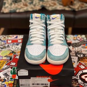 Air Jordan 1 Retro High OG GS Turbo Green